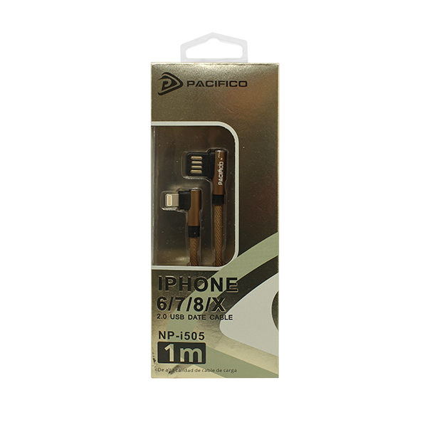 Cable Iphone – USB (1m) Marrón - NP i505 3