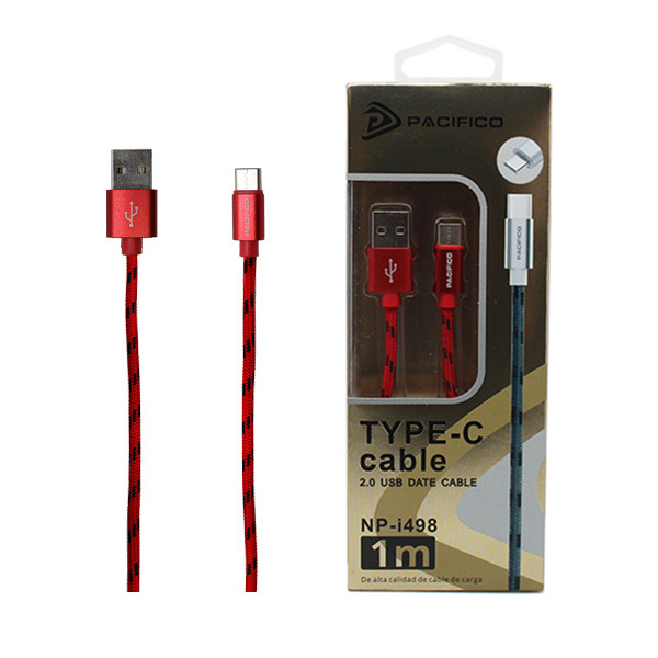 Cable Tipo C (1m) Rojo – NP i498 1