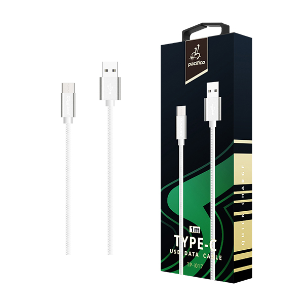 Cable Tipo C (3.1) 1m – TP-i017 – Blanco 1
