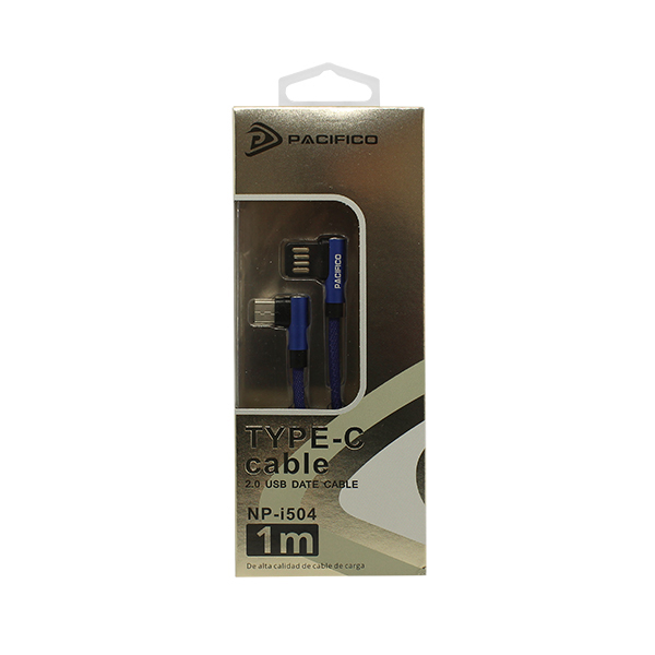 Cable Tipo C – USB 1m NP-i504 Azul 3