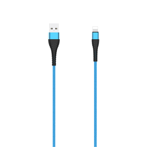 Cable USB-Iphone 6/7/8/X NP-I989 – Azul 2