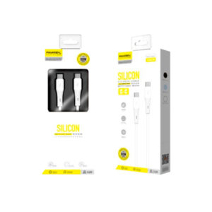 PAVAREAL – CABLE TIPO C TIPO C | 100W CARGA RÁPIDA – 1M | SILICONA | Q13CTC