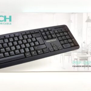 PRITECH - TECLADO MULTIMEDIA CON CABLE USB PBP065
